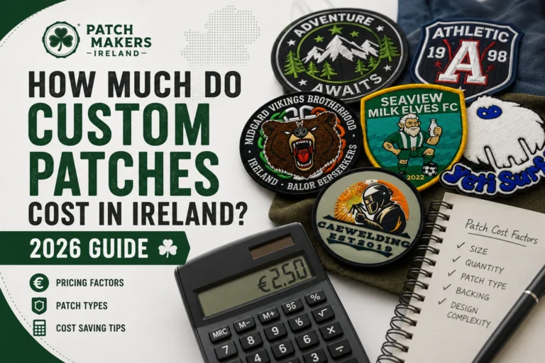 How Much Do Custom Patches Cost in Ireland? (2026 Guide)
