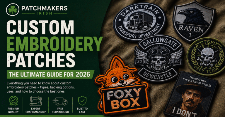 How Custom Embroidery Patches Are Made
